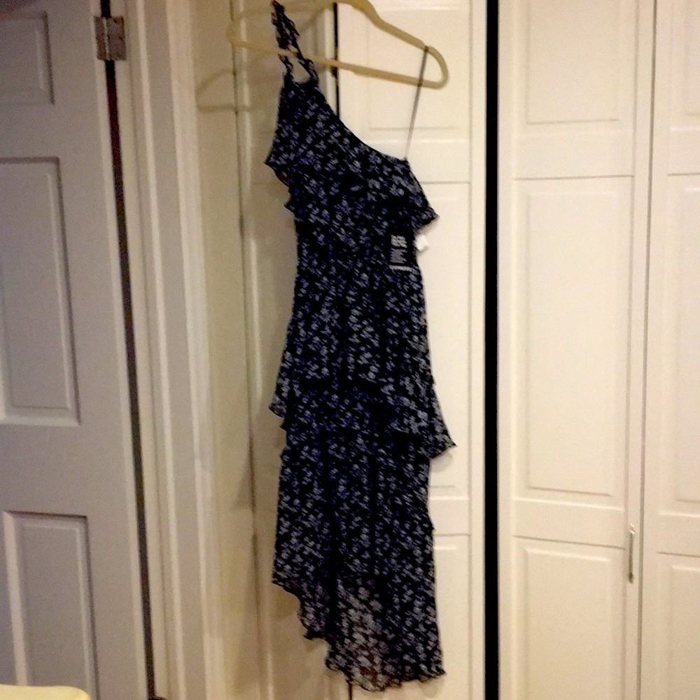 Express One Shoulder Dress